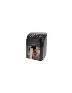 Cecotec Cecofry&Grill Smokin' 4500 Sencillo 4,5 L 1900 W Freidora de aire caliente Negro, Marrón