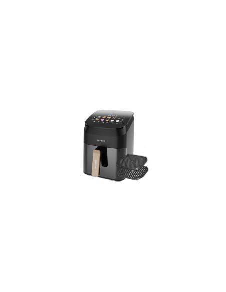 Cecotec Cecofry&Grill Smokin' 4500 Sencillo 4,5 L 1900 W Freidora de aire caliente Negro, Marrón