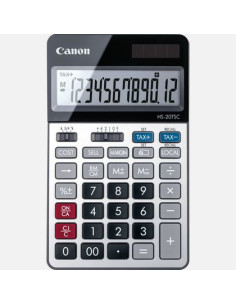 Canon HS-20TSC calculadora Escritorio Calculadora financiera Negro, Plata