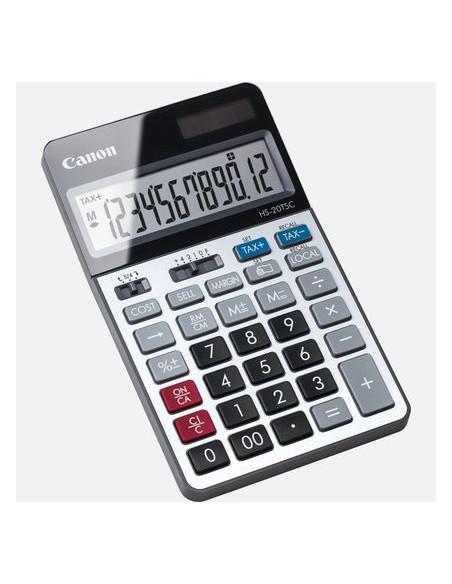 Canon HS-20TSC calculadora Escritorio Calculadora financiera Negro, Plata