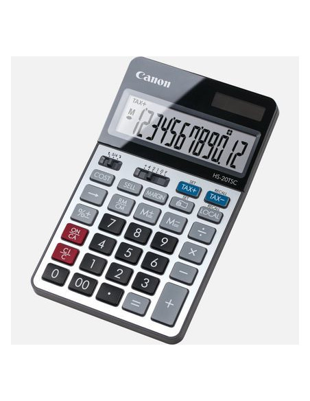 Canon HS-20TSC calculadora Escritorio Calculadora financiera Negro, Plata