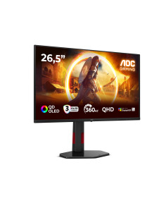 AOC G4 Q27G4SDR pantalla para PC 67,3 cm (26.5") 2560 x 1440 Pixeles Quad HD QD-OLED Negro, Rojo 2