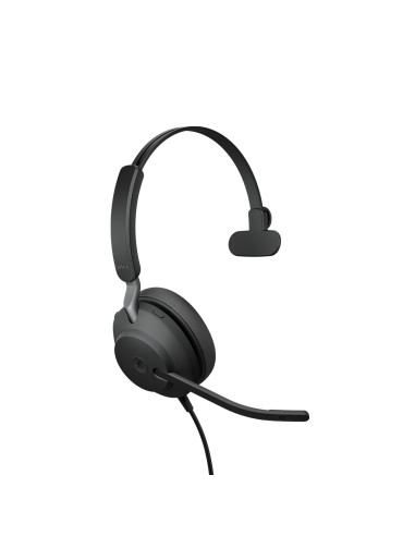 Jabra Evolve2 40 SE Auriculares Alámbrico Diadema Llamadas Música USB Type-C   USB Type-A Negro