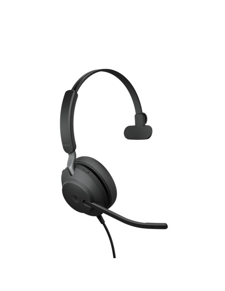 Jabra Evolve2 40 SE Auriculares Alámbrico Diadema Llamadas Música USB Type-C   USB Type-A Negro