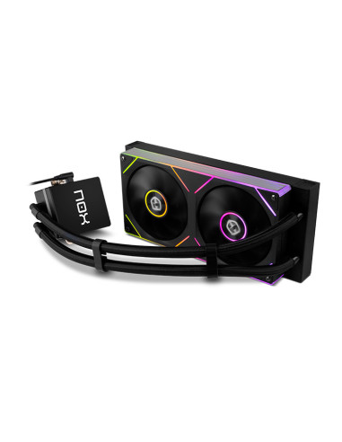 NOX Hummer M-240 LCD|Kit RL Magnético ARGB Negro