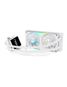 NOX Hummer M-240 LCD|Kit RL Magnético ARGB Blanco 2