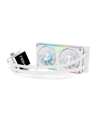 NOX Hummer M-240 LCD|Kit RL Magnético ARGB Blanco