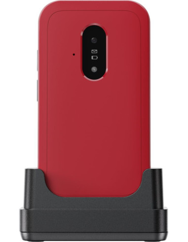 Doro Leva E22 7,11 cm (2.8") 127,8 g Rojo, Blanco Característica del teléfono