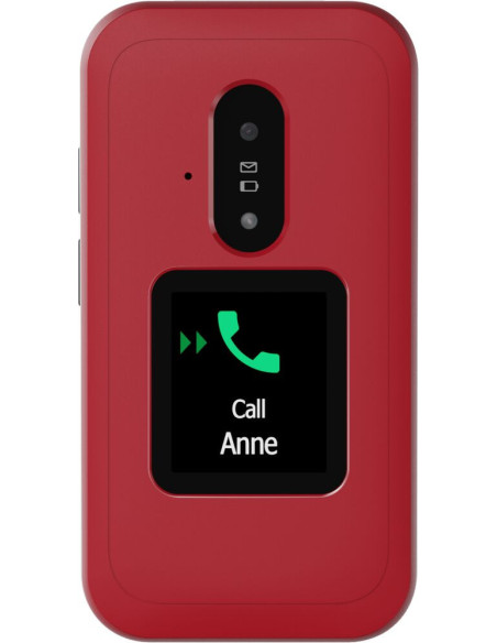 Doro Leva E30 7,11 cm (2.8") 142,7 g Rojo, Blanco Característica del teléfono