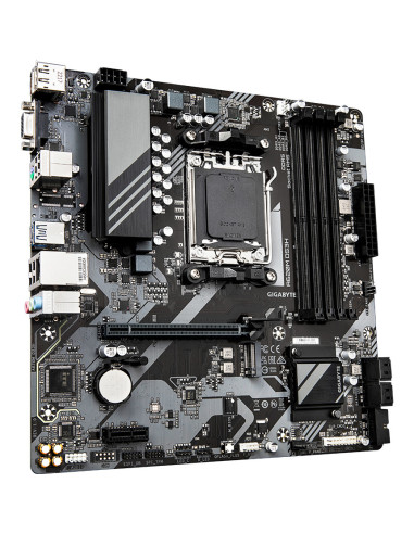 GIGABYTE A620M DS3H Placa base - Soporta CPUs AMD Ryzen 8000, VRM digital de 5+2+2 fases, hasta 7600MHz DDR5 (OC), 1xPCIe 4.0