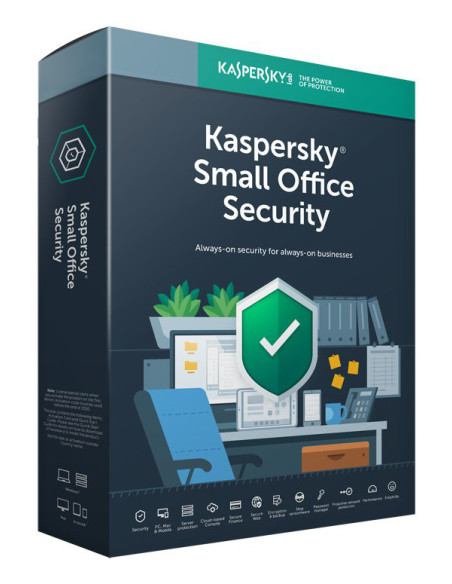 Kaspersky Small Office Security 7 Seguridad de antivirus Base Español 5 licencia(s) 1 año(s)