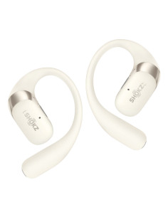 SHOKZ OpenFit 2 Auriculares Inalámbrico gancho de oreja, De oreja abierta Llamadas Música Deporte Uso diario Beige