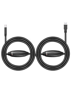 Lindy 43098 cable USB USB 3.2 Gen 1 (3.1 Gen 1) 10 m USB A USB B Negro 2