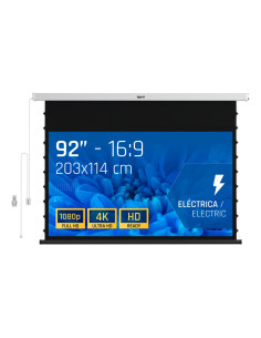 iggual Pantalla eléc tensionada 16 9 92" 203x114cm