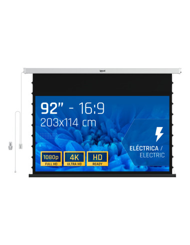 iggual Pantalla eléc tensionada 16 9 92" 203x114cm