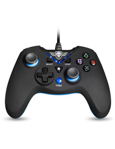 Spirit of Gamer SOG-WXGP mando y volante Negro, Azul USB Gamepad Analógico Digital PC, Playstation 3