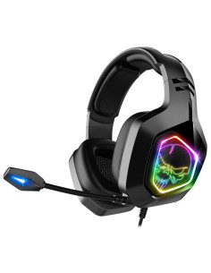 Spirit of Gamer ELITE-H50 DARK EDITION Auriculares Alámbrico Diadema Juego Negro