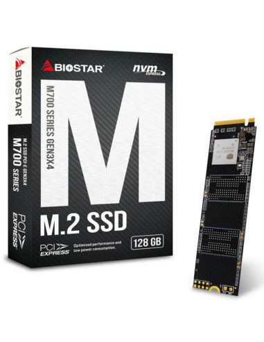 Biostar M700 128 GB M.2 PCI Express 4.0 NVMe