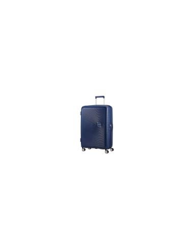 Maleta Grande American Tourister SoundBox Spinner 77cm 77x51.5x29.5cm 4 Ruedas Azul Marino