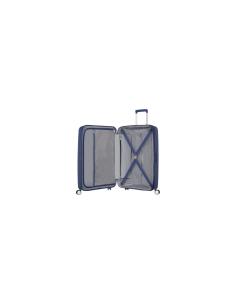 Maleta Grande American Tourister SoundBox Spinner 77cm 77x51.5x29.5cm 4 Ruedas Azul Marino 2