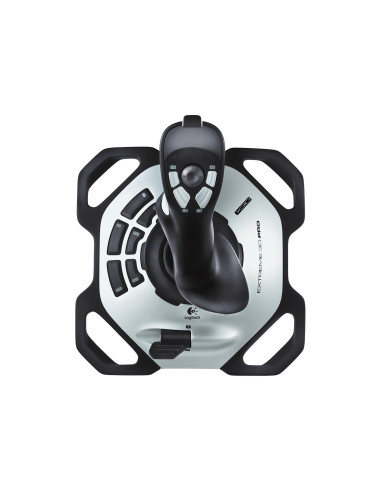 Logitech G 942-000031 mando y volante Negro, Blanco USB 2.0 Palanca de mando Digital PC
