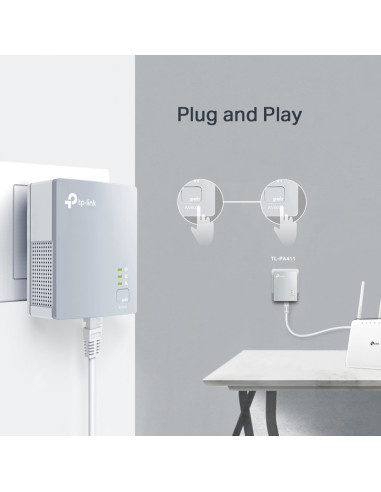 TP-Link Kit de Inicio con Mini Adaptador Powerline AV600
