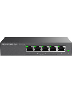 Grandstream Networks GWN7700P switch No administrado Gigabit Ethernet (10 100 1000) Energía sobre Ethernet (PoE) Negro