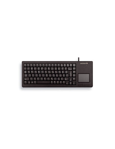 CHERRY XS Touchpad teclado Universal USB QWERTY Inglés de EE. UU. Negro