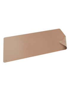 Trust Benya XXL protector de escritorio Cloruro de polivinilo (PVC) Beige