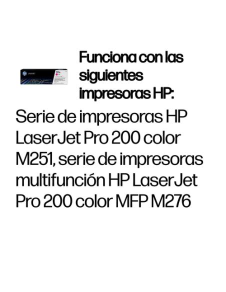 HP Cartucho de tóner original LaserJet 131A magenta