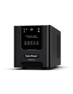CyberPower PR750ELCD sistema de alimentación ininterrumpida (UPS) Línea interactiva 0,75 kVA 675 W 6 salidas AC
