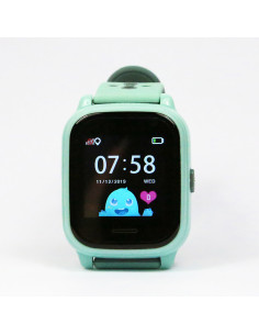 Leotec Smartwach Kids Allo GPS-Llamadas Verde 3,3 cm (1.3") IPS Digital Pantalla táctil 2G Wifi GPS (satélite)