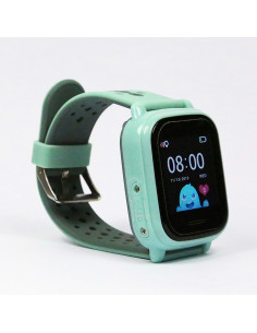 Leotec Smartwach Kids Allo GPS-Llamadas Verde 3,3 cm (1.3") IPS Digital Pantalla táctil 2G Wifi GPS (satélite) 2