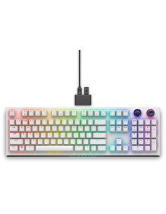 Alienware Tri-Mode AW920K teclado Juego USB + RF Wireless + Bluetooth Blanco