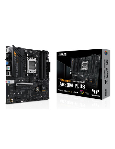 ASUS TUF GAMING A620M-PLUS AMD A620 Zócalo AM5 micro ATX