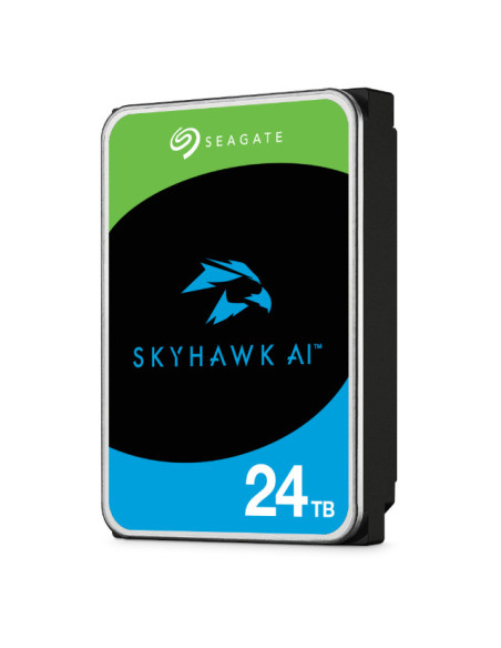 Seagate SkyHawk AI disco duro interno 24 TB 7200 RPM 512 MB 3.5" Serial ATA III