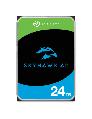 Seagate SkyHawk AI disco duro interno 24 TB 7200 RPM 512 MB 3.5" Serial ATA III
