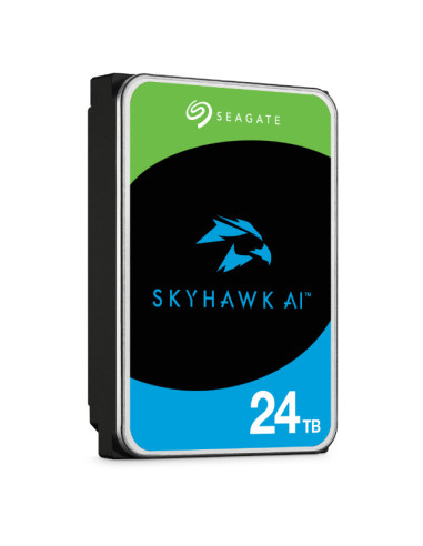 Seagate SkyHawk AI disco duro interno 24 TB 7200 RPM 512 MB 3.5" Serial ATA III