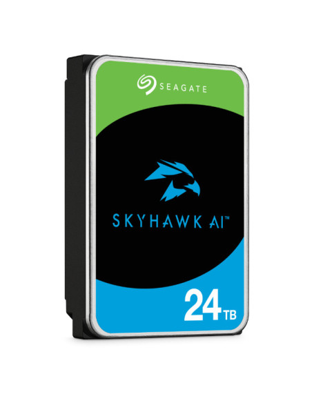 Seagate SkyHawk AI disco duro interno 24 TB 7200 RPM 512 MB 3.5" Serial ATA III