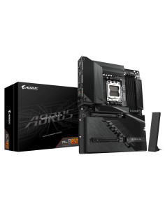 GIGABYTE B850 AORUS STEALTH Placa Base – CPUs AMD Ryzen Serie 9000, VRM digital de 14+2+2 fases, hasta 8200 MHz DDR5 (O.C.), 2×