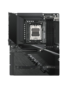 GIGABYTE B850 AORUS STEALTH Placa Base – CPUs AMD Ryzen Serie 9000, VRM digital de 14+2+2 fases, hasta 8200 MHz DDR5 (O.C.), 2× 2