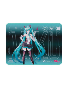 ASUS TUF Gaming P1 Hatsune Miku Edition Alfombrilla de ratón para juegos Turquesa