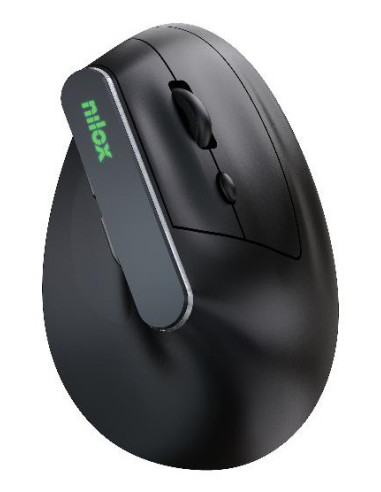 Nilox NXMOEVR01B ratón Hogar USB Tipo C Óptico 1600 DPI