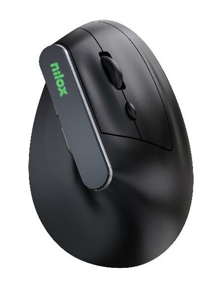 Nilox NXMOEVR01B ratón Hogar USB Tipo C Óptico 1600 DPI
