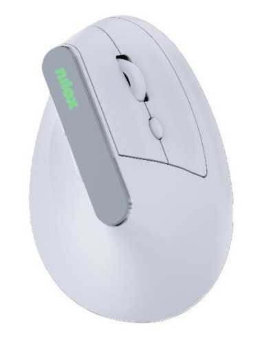 Nilox NXMOEVR01W ratón Universal mano derecha RF Wireless + Bluetooth Óptico 1600 DPI