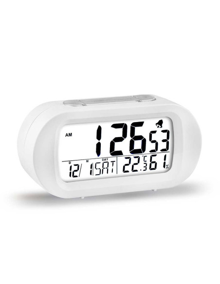 ELBE RD-009-B despertador Reloj despertador digital Blanco