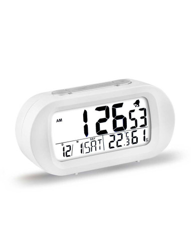 ELBE RD-009-B despertador Reloj despertador digital Blanco