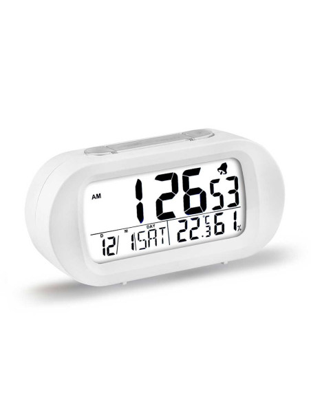 ELBE RD-009-B despertador Reloj despertador digital Blanco