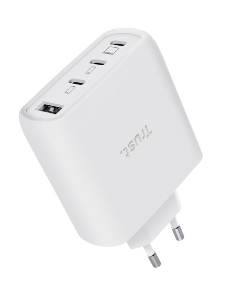 Trust Maxo 65W Universal Blanco Corriente alterna Carga rápida Interior