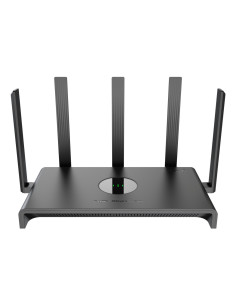 Ruijie Networks RG-EW3000GX PRO router inalámbrico Gigabit Ethernet Doble banda (2,4 GHz   5 GHz) Negro